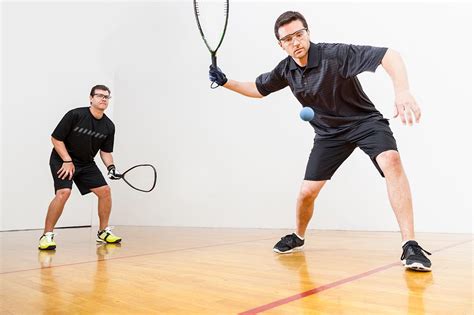 Racketball Becomes Squash 57 Dunnings Squash And Racketball Club