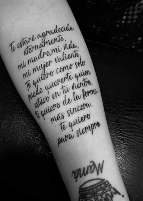 Top 135 Tatuajes Con Frases Para La Madre 7segmx