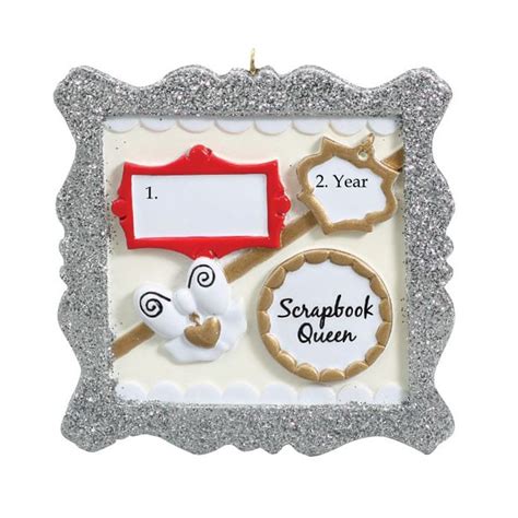Scrapbooking Queen Ornament Winterwood Gift Christmas Shoppes