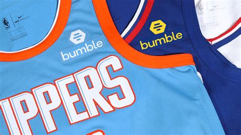 Original guarantee and cheap price, welcome to buy jerseys from our store! LA Clippers sign jersey patch deal with dating app Bumble