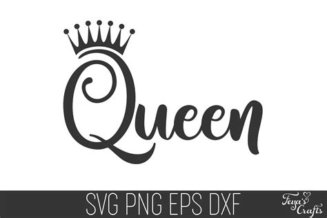 Queen Crown Svg Queen Svg Cut File Queen Cricut Royal Svg Etsy España