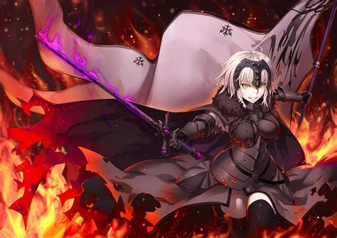 Fgo Destino Grand Ordine Jeanne Alter Hd Stampa Muro Poster Scroll Home Decor Trasporto Veloce