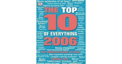 Top Ten Of Everything 2006 By Russell Ash