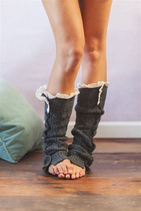 What To Wear While Getting Ready For Your Wedding 7 Legwarmers By Three Bird Nest Lace Boot