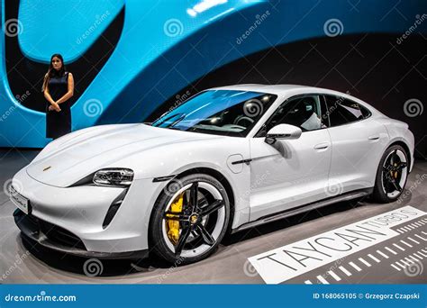 all new porsche taycan at iaa platform j1 2020 model year all electric 4 door coupe sports