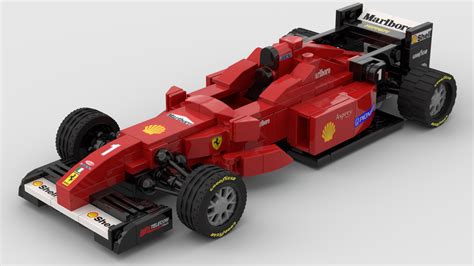 Lego Moc F1 Ferrari F310 By Legocg Rebrickable Build With Lego