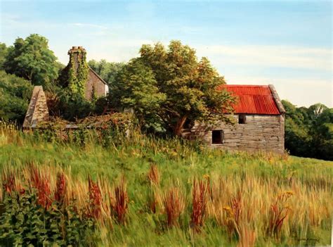 Outhouse Ruin By Eugene Conway Irish Art At Gormleys Fine Art