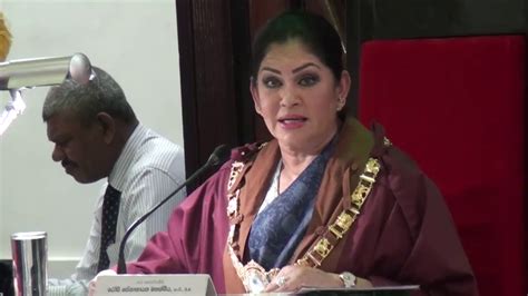Mayoress Rosy Senanayake On 2020 Colombo Municipal Council Expenditure Bill Youtube