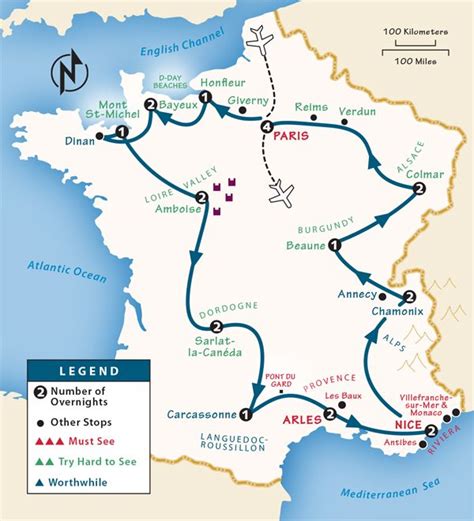 France Itinerary Where To Go In France By Rick Steves Road Trip