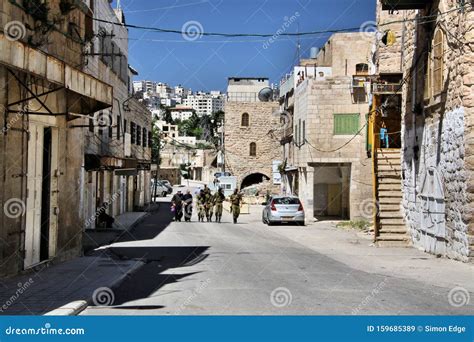 A View Of Hebron On The Palestinian Side Editorial Stock Image Image