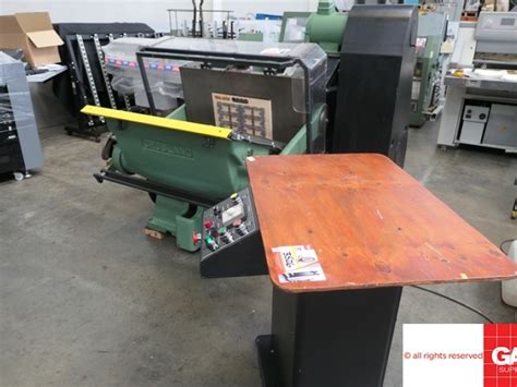 Used Die Cutters Finishing Machines Crosland Hand Fed Platen For Sale In Uk