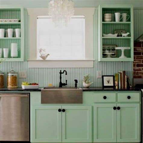 Aqua Cabinets Kitchen Pastel Interior Design Kitchen Inspirations