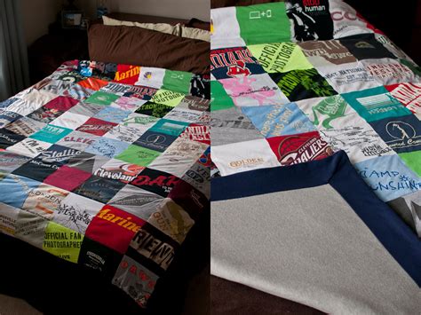 Nearly 10 Years Of Collected T Shirts My T Shirt Quilt Is Finally