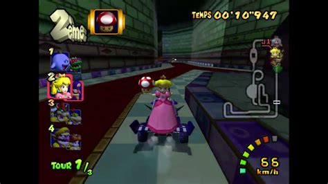 Mario Kart Double Dash Special Cup Bowsers Castle Peach And Waluigi Gamecube 1080p