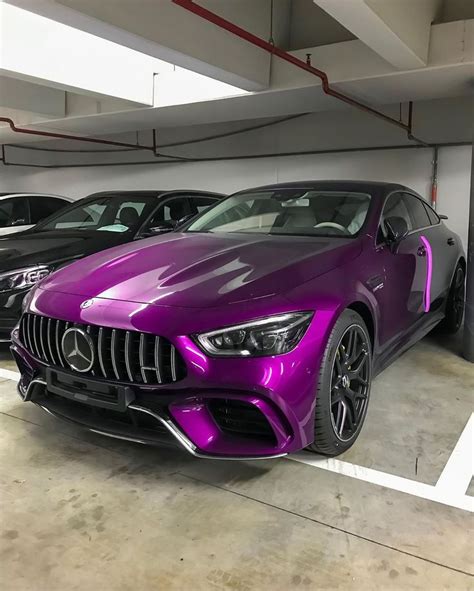 On Instagram Purple Amg Gt Door Just Check Out How Great This Color Suits The