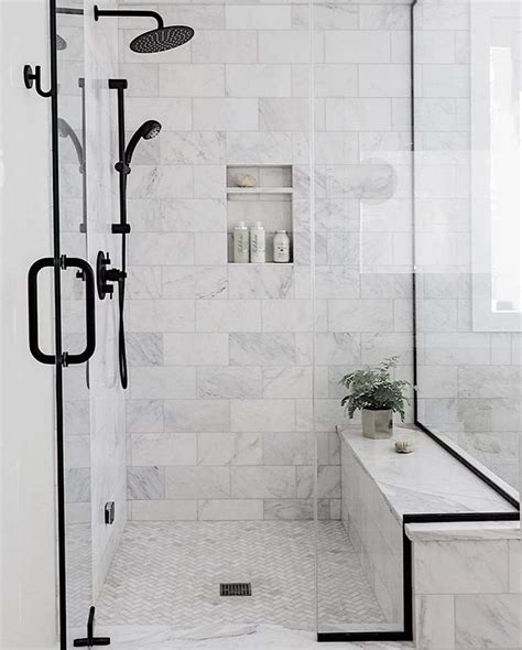 The Brilliant White Marble Of Carrara Venato Bathroom Design