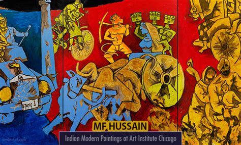 Indias Rich Tradition Mf Hussain Indian Modern Paintings At Art