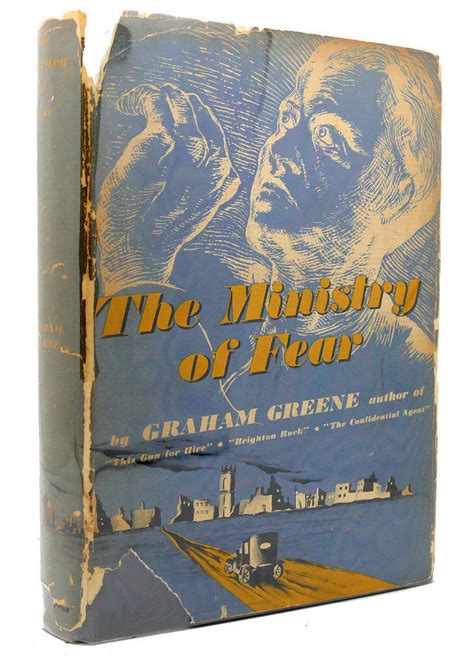 Graham Greene The Ministry Of Fear 1st Edition 1st Printing