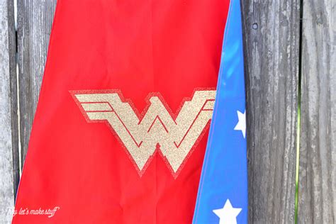 Sew A Wonder Woman Cape Cut Files For New Wonder Woman Logo