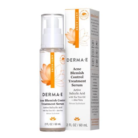Fatigue, fine lines, as well as wrinkles, loss of elasticity and rough, dried skin. Acne Serum • Acne Blemish Control Treatment | DERMA E