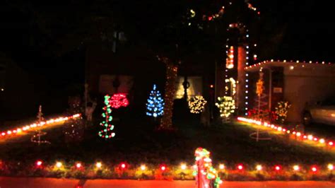 Synchronized Christmas Lights Katy Texas To Fire Fly Youtube