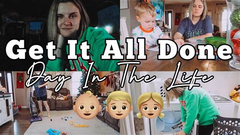 Mom Of 3 Day In The Life Vlogmas Cleaning And Laundry Motivation