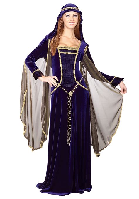 Womens Renaissance Queen Costume Medieval Dresses Festival Costumes