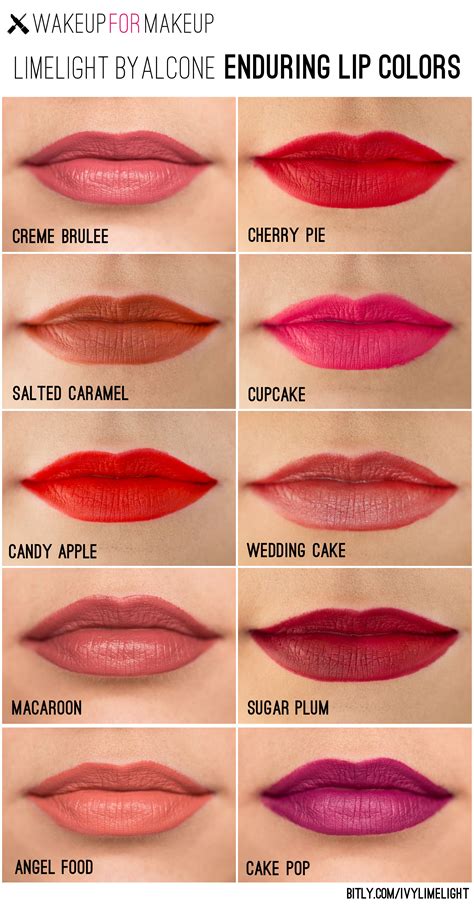 Lip Blushing Color Chart Kasie Pedersen