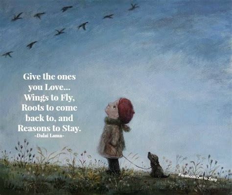 Inspirational flying quotes offer wings to people when they are down and out. Give the ones you love..wings to fly, roots to come back to, and reasons to stay. | Painting ...