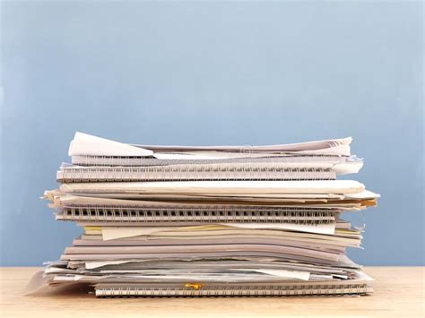 Paper Pile Stock Photo Image Of Photograph Paper Background 58007624