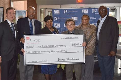 Entergy Donation Supports Jackson State University Engineering Programs