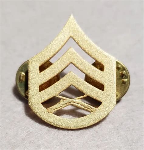 Marine Corps Staff Sergeant Rank Pin Insignia 350 Picclick