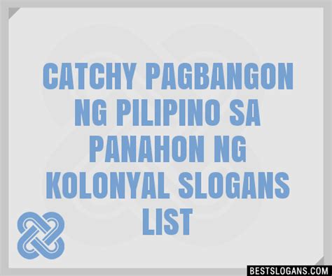 Catchy Pagbangon Ng Pilipino Sa Panahon Ng Kolonyal Slogans List Hot Sex Picture