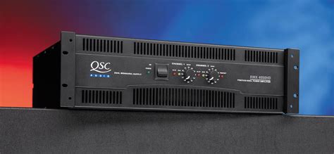 Qsc Rmx 4050hd 4000 Watt Power Amplifier