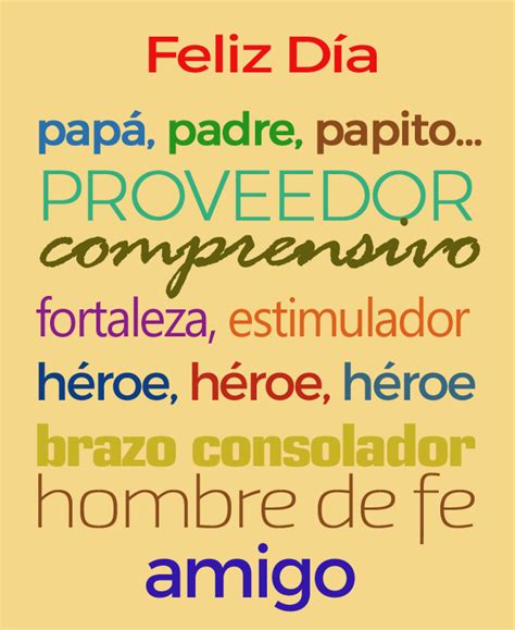 ¿te gustaría felicitar a tu no esperes que sea día del padre para decir feliz día papá o su cumpleaños para expresarle un feliz en el día del hombre o en cualquier otra ocasión a nuestro progenitor, abuelo, tío, hermano, amigo. Frases tiernas del día del padre para whatsapp | Imágenes ...