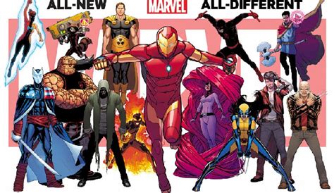 Five Characters Missing From All New All Different Marvel Now