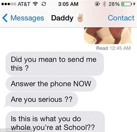 California Babe Mistakenly Sends Nude Photo Of Herself To Her DAD
