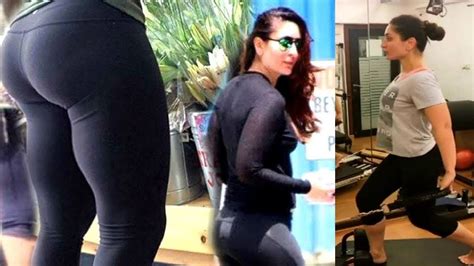 Kareena Kapoors Hot Workout Kareena Kapoor Khan At Gym Bollywood Gupshup Youtube