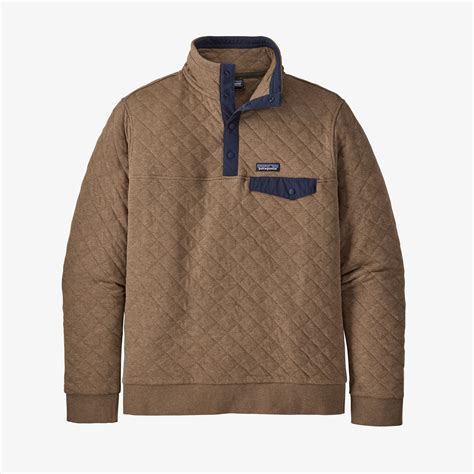 Patagonia Mens Organic Cotton Quilt Snap T Pullover