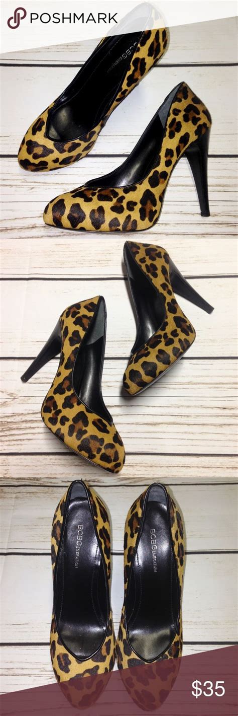 Bcbgeneration Leopard Print Calf Hair Pumpsheels Pumps Heels Heels