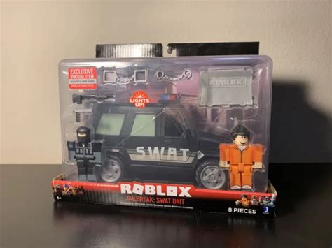 Roblox Action Collection Jailbreak Swat Unit Vehicle Includes Exclusive