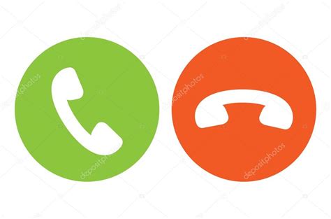 Phone Call Symbols Icon Stock Vector Image By ©4zeva 79007788