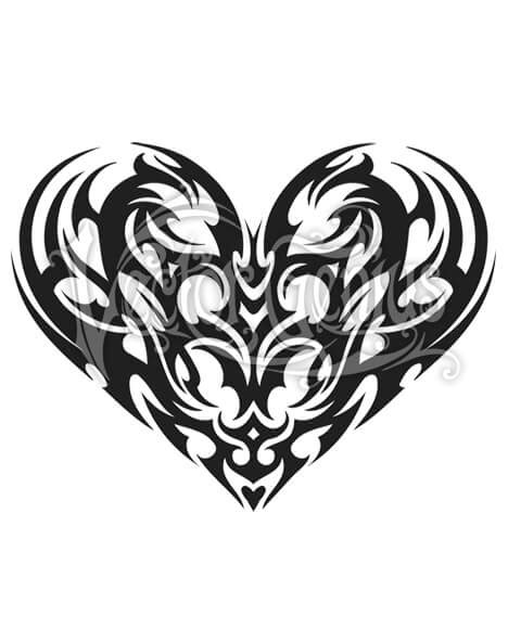 Free Tribal Heart Cliparts Download Free Tribal Heart Cliparts Png