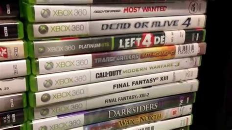 My Xbox 360 Game Collection Youtube