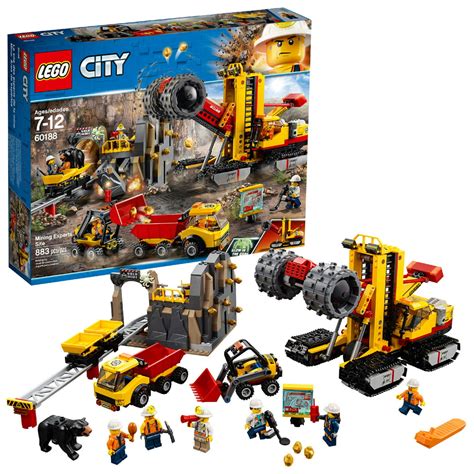 Lego City Mining Experts Site 60188 Building Set 883 Pieces Walmart