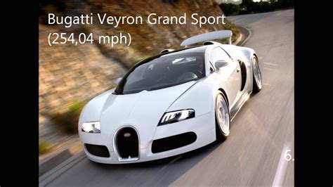 Top 10 Fastest Cars Ever 2013 Youtube