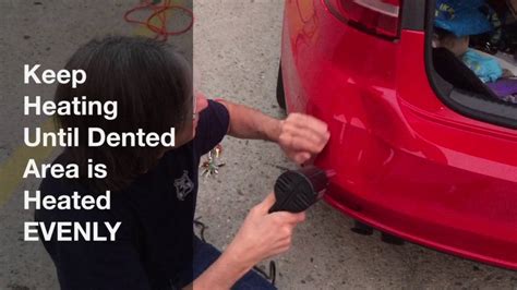 How To Pull A Dent Out Of A Car Bumper