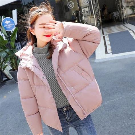 New Winter Jacket For Women Korean Style Coat Fashion Female Downliilgal In 2020 Korean Winter