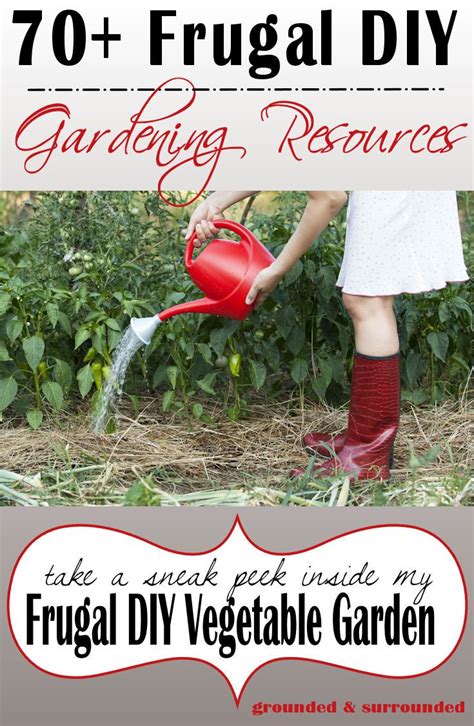 70 Frugal Gardening Ideas Frugal Gardening Organic Gardening Tips