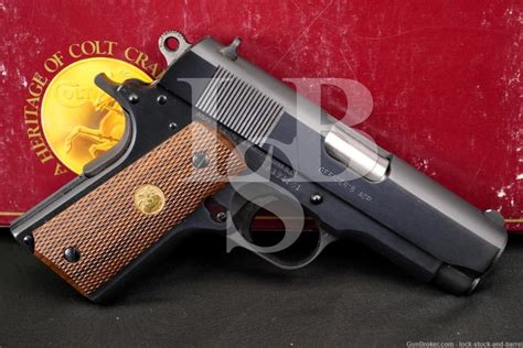 Colt Model Mk Iv Series 80 Officers Acp Stainless 45 35″ Semi Auto